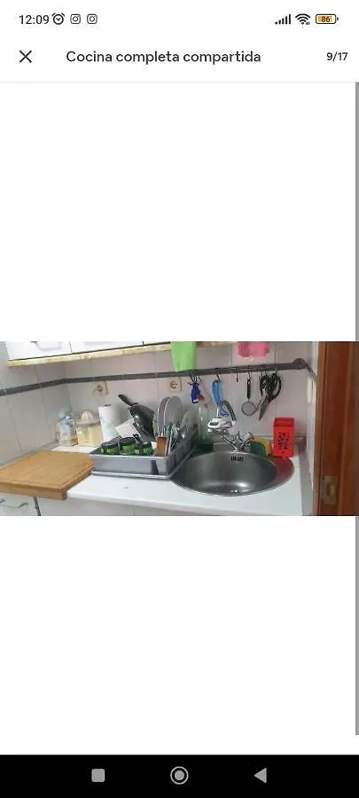 בית אירוח Habitacion Privada, Apartamento Centro Malaga Cerca De La Playa